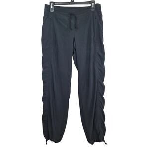 Athleta Joggers Women’s Size 6 Black Drawstring Lined Athletic Activewear Yoga